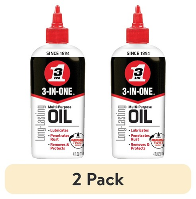 #ad #ad 3 IN ONE Multi Purpose Oil with Marksman Spout 4 fl. oz $8.41