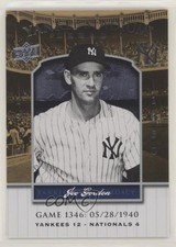 2008 Upper Deck Yankee Stadium Legacy Joe Gordon #YSL1346 HOF 0e2x