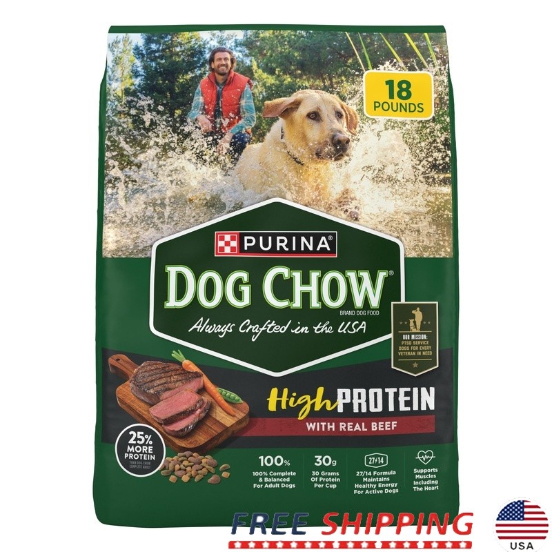 Real Beef Kibble Muscle Support Balanced Nutrition