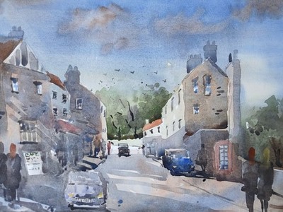 Pattetdale Lake District Aquarell Gemälde - signiert Original 