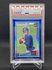 2025 Donruss Optic Jaxson Dart Blue Hyper Rated Rookie RC #273 PSA 10