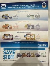 Lot of  15– $10 Off Any Similac Product Formula $150 Value C O U P O N S