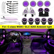 Ambient Light 64 Color For Mercedes-benz Cglc Class C300 W205 C43 C63 X253 Led