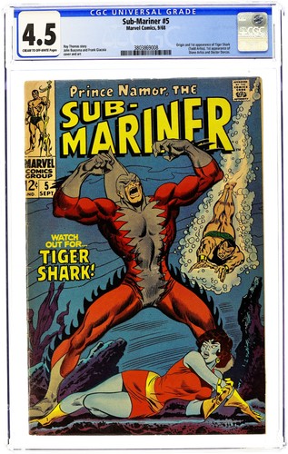 Sub-Mariner #5 CGC 4.5 1968 3803869008