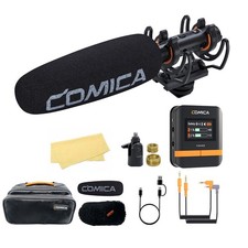 Comica CVM-VM40 2.4G Super Cardioid Condenser Video Wireless Shotgun Microphone