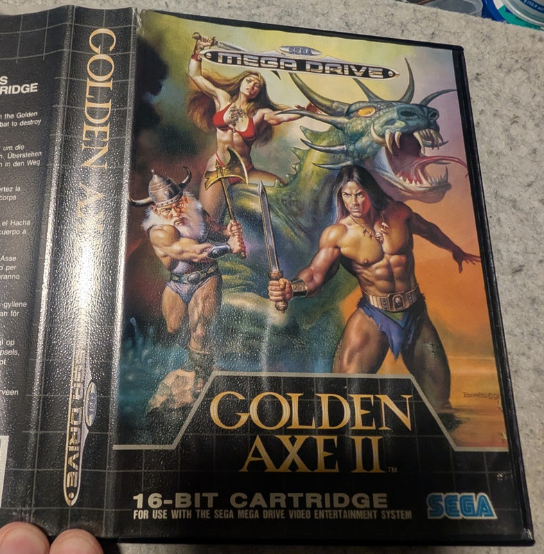 Golden Axe 2 Sega Mega Drive PAL