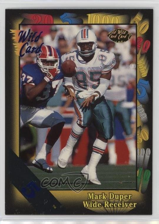 1991 Wild Card 5 Stripe Mark Duper #16 0q3