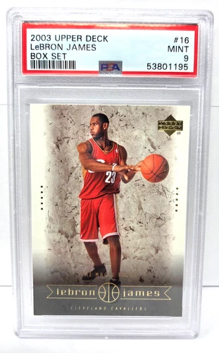 2003 Upper Deck Box Set The Magic Touch LeBRON JAMES Basketball Card PSA 9 MINT