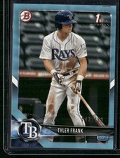 2018 Bowman Draft #BD-156 Tyler Frank Sky Blue #/499