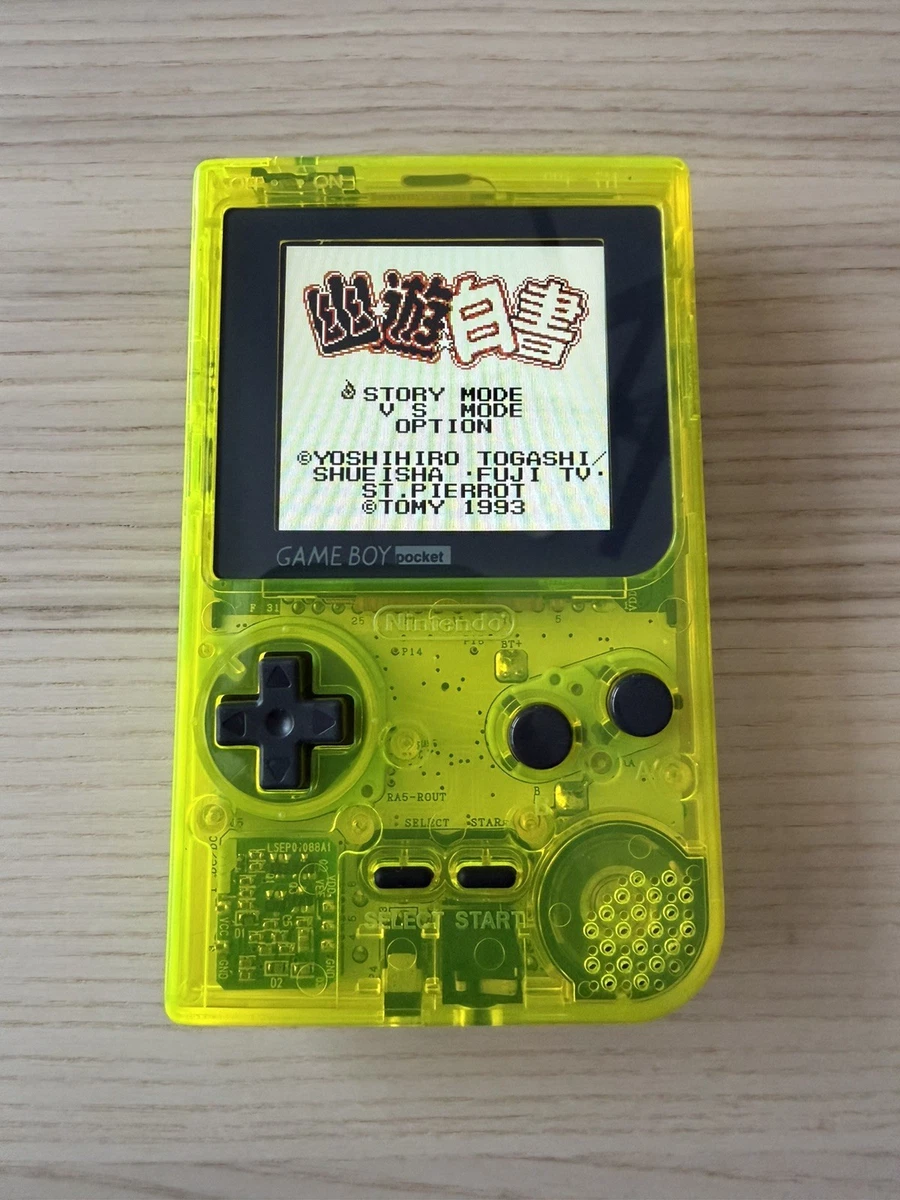 ES- PHONECASEONLINE GAMEBOY POCKET CASE CLEAR BLUE NEW