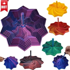 3D Printed Expanded Sensory Fidget Star Fractal Fidget Hexagon Fidget Toy