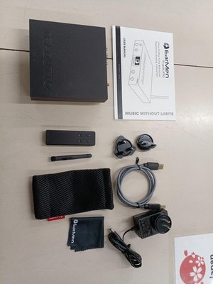 EARMEN Tradutto Fully Balanced Desktop DAC W/ Accessories Works Tested OM04 1.5