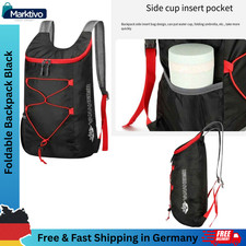 Foldable Backpack 20L Lightweight Waterproof Hiking Travel Camping Bag