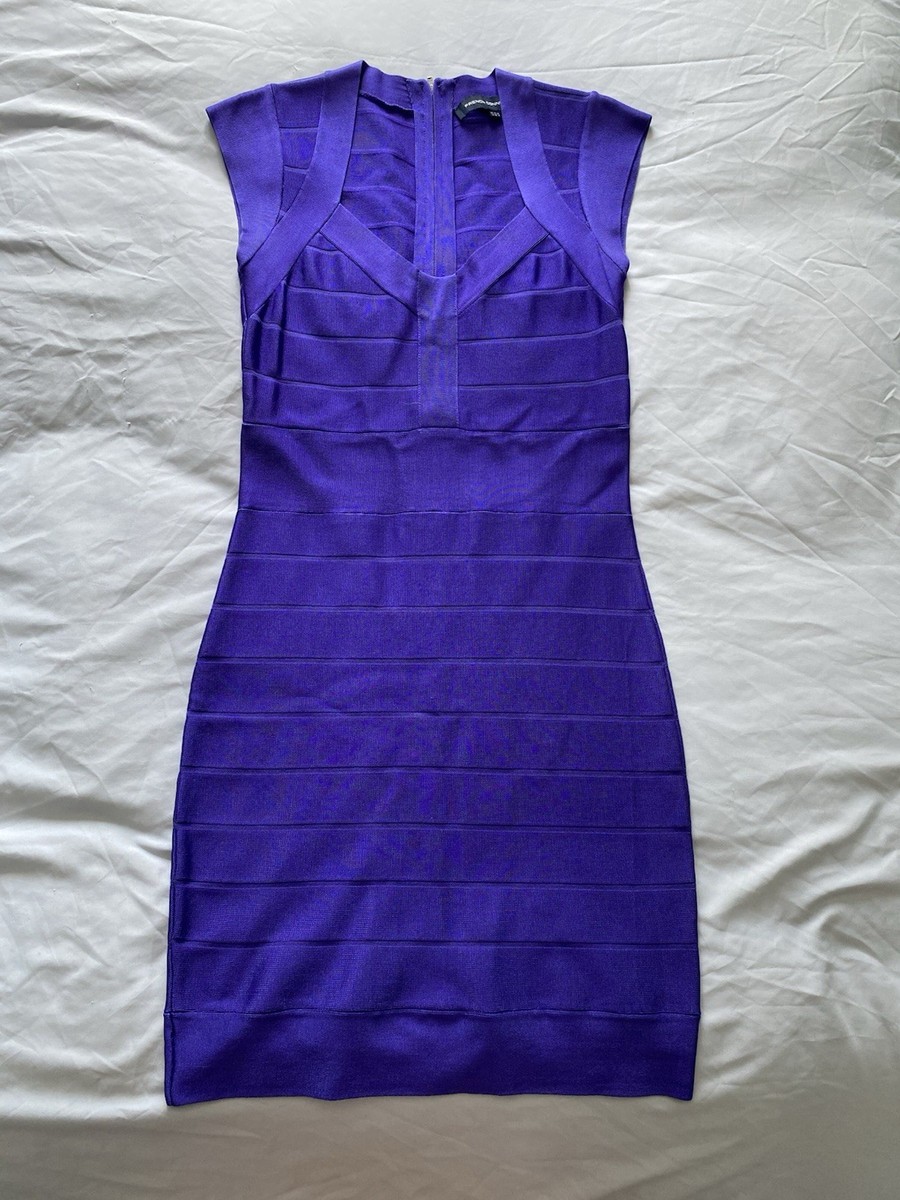 french connection purple bandage dress Bandage Dress French Connection Purple Dress Buy French Connection Bodycon  Midi Dress Dresses For Women