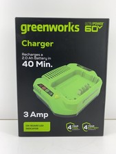 Greenworks 3A 60V UltraPower Lithium-Ion Battery Charger WMP016551 