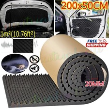 200x50cm Dämmmatte Auto KFZ Selbstklebend Schallschutzmatte Isolierung 20mm DE