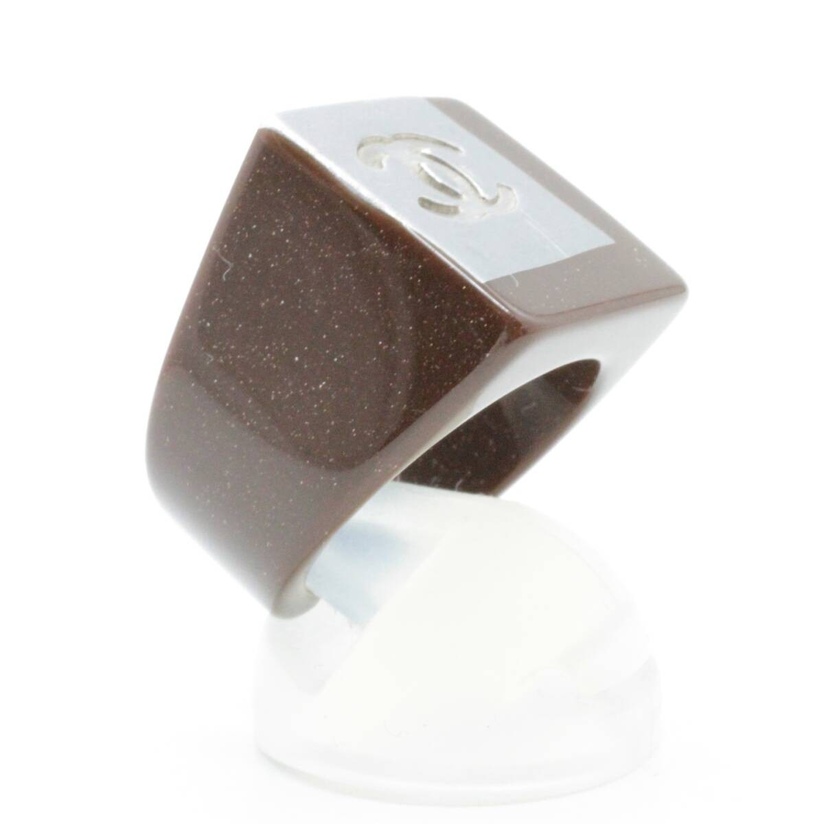 CHANEL Coco Mark Square Ring - image 3