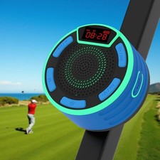 Magnetic Golf Cart Speaker, IPX7 Waterproof Bluetooth Speaker with LED Display,