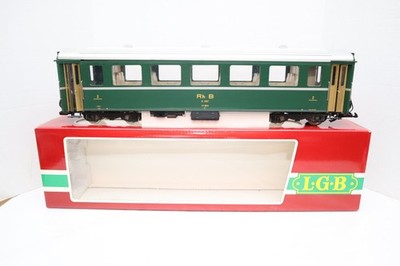 LGB 3167 RhB 2nd Class Passenger Car G Scale Model Train Coach w
