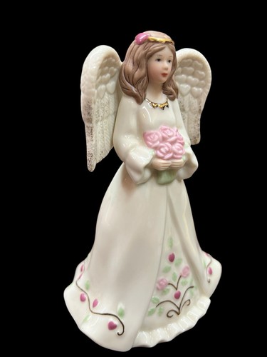 LENOX American By Design Heavenly Hearts Angel Figurine 5.75" Bible Cottagecore - Picture 3 of 10