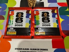 2026 Panini FIFA World Cup Sticker Promo Pack...