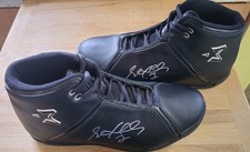 PSA DNA Authenticated Dual Autographed Stephon Marbury Black Starbury One Shoes