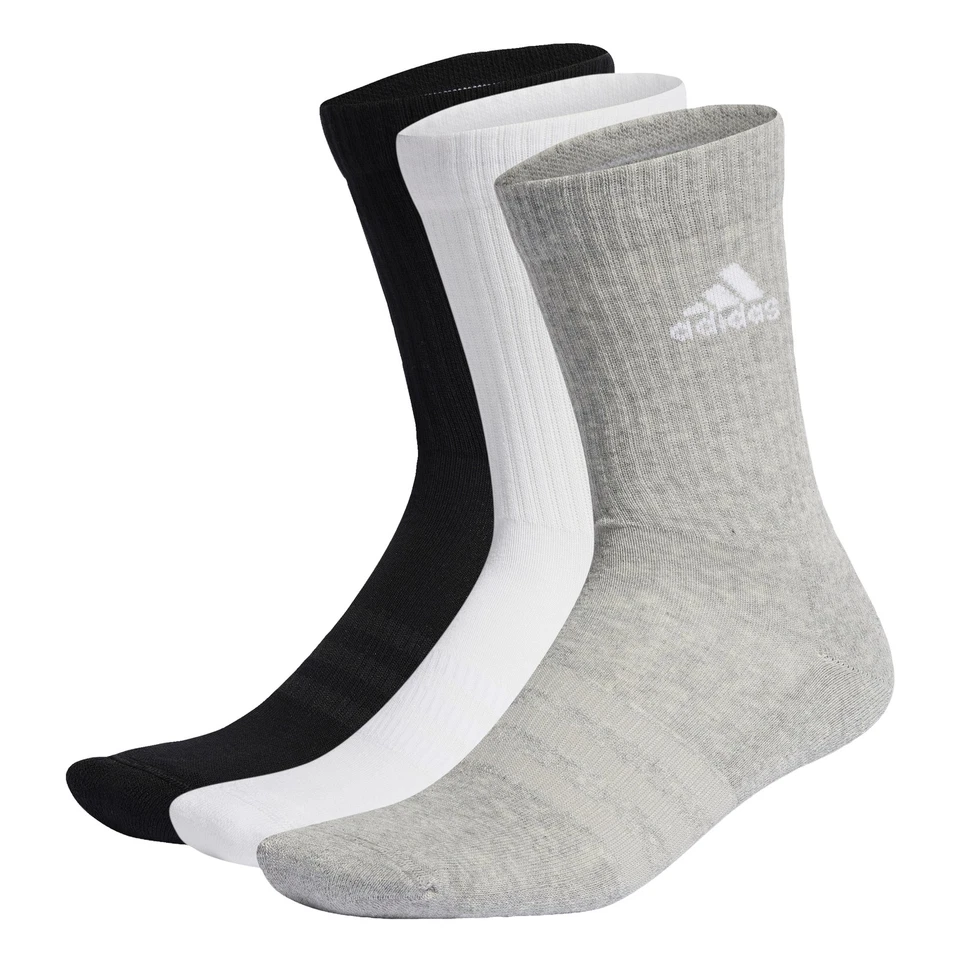 adidas Performance AU Unisex Cushioned Crew Socks 3 Pairs - image 3 of 3