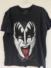 Kiss Gene Simmons The Demon Blood Tongue T Shirt XL