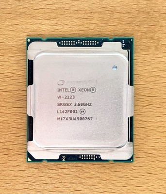 Intel Xeon W-2223 Workstation Prozessor (3,6GHz, 4 Kerne, LGA 2066/Sockel R4)