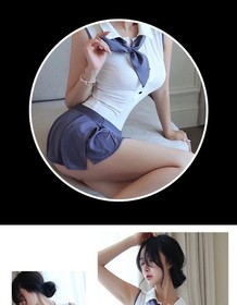 Sexy Lingerie Babydoll Sailor Suit Jumpsuit Adult Role Play Outfit Maid Cosplay