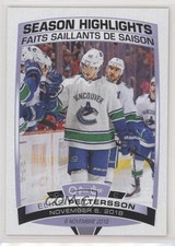 2019-20 O-Pee-Chee Season Highlights Elias Pettersson #594 1t6