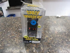 Tiny Arcade SPACE INVADERS Miniature Video Cabinet w/Keychain, World's Smallest
