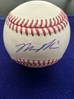 MATT MCLAIN Cincinnati Reds Signed MLB Baseball Debut BECKETT