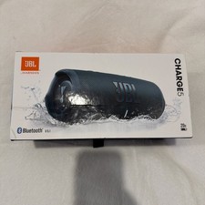 JBL Charge 5 Portable Waterproof Wireless BT Speaker -Blue   BRAND NEW SEALED  