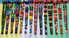 10pcs avengers Neck Strap Lanyard Key chain ID Phone Card Badge Holder
