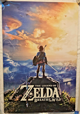 The Legend of Zelda Breath of the Wild High Quality Laminated