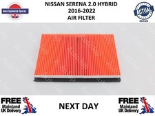 NISSAN SERENA 2.0i HYBRID C27 2016- 2022 AIR FILTER NEXT DAY