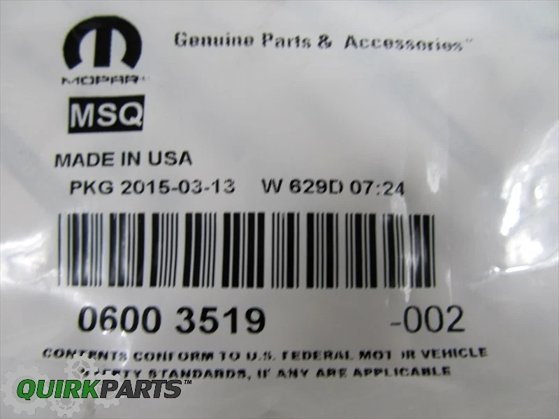 84-90 DODGE PICKUP D100 D150 D250 RETENEDOR MOLDURA EXTERIOR NUEVO MOPAR 6003519 Foto 4 de 4