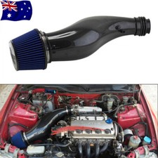 Real Carbon Fiber Air Intake PIPE With Air Filter For HONDA CIVIC 92-00 EK EG