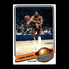Lonnie Shelton 1979-80 Topps Seattle SuperSonics #83 Vintage 2
