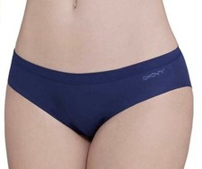 DKNY Downtown Cotton Deep Royal Blue No Visible Line Bikini Panty Womens Sz XL 8