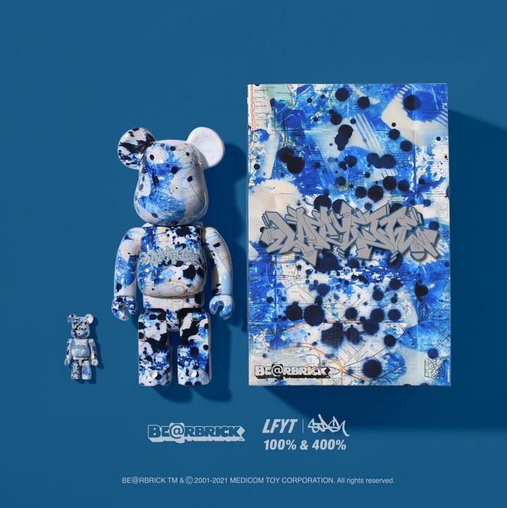 MEDICOM TOY BE@RBRICK LFYT × STASH GRAFFITI ART NEW YORK