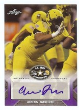 2017 Leaf Metal US Army All-American Bowl Football Cards 8