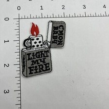 Light My Fire The Doors Jim Morrison Movie Embroidered Patch 593