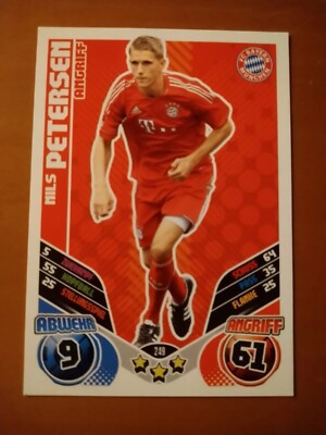 Nils Petersen, Match Attax 2011/12,Bayern München,#249,Topps  