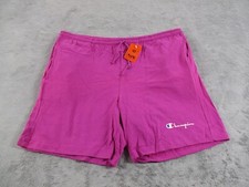 Vintage 80s Champion Purple Sweat Shorts Youth Large Made in USA NWT