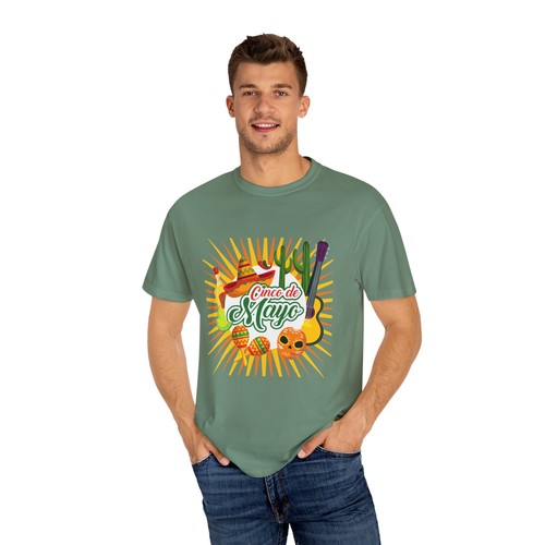 Cinco de Mayo Unisex T-Shirt | Colorful Mexican Fiesta Tee - Picture 93 of 213