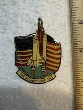 Vintage NASA Space Shuttle Keychain 