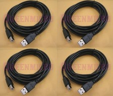 4 x 15Ft PREMIUM USB 2.0 A-B Cable Printer Epson HP Canon Lexmark Brother Dell