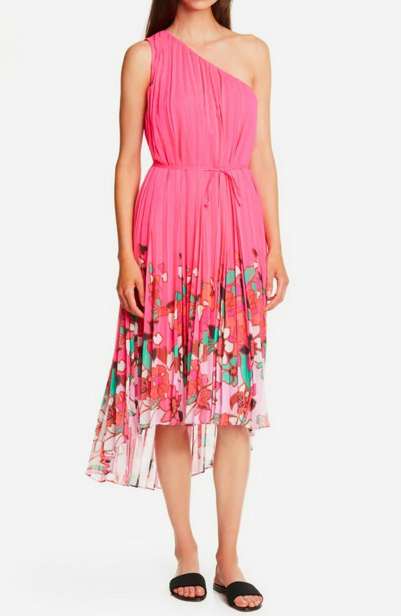 Ted baker top floral pleated dress